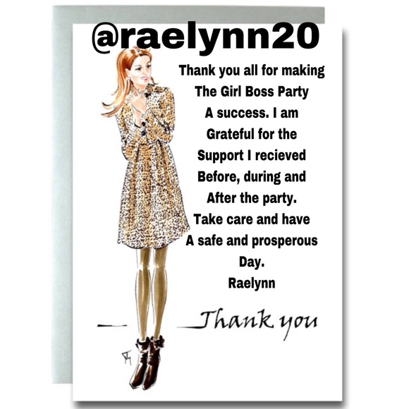 Other - 🎉Thank you’ll for a successful Girl Boss Party!🎉